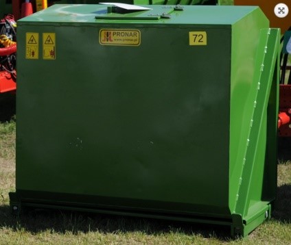 מיכל להשלכה עצמית PRONAR KSW-1.5M
